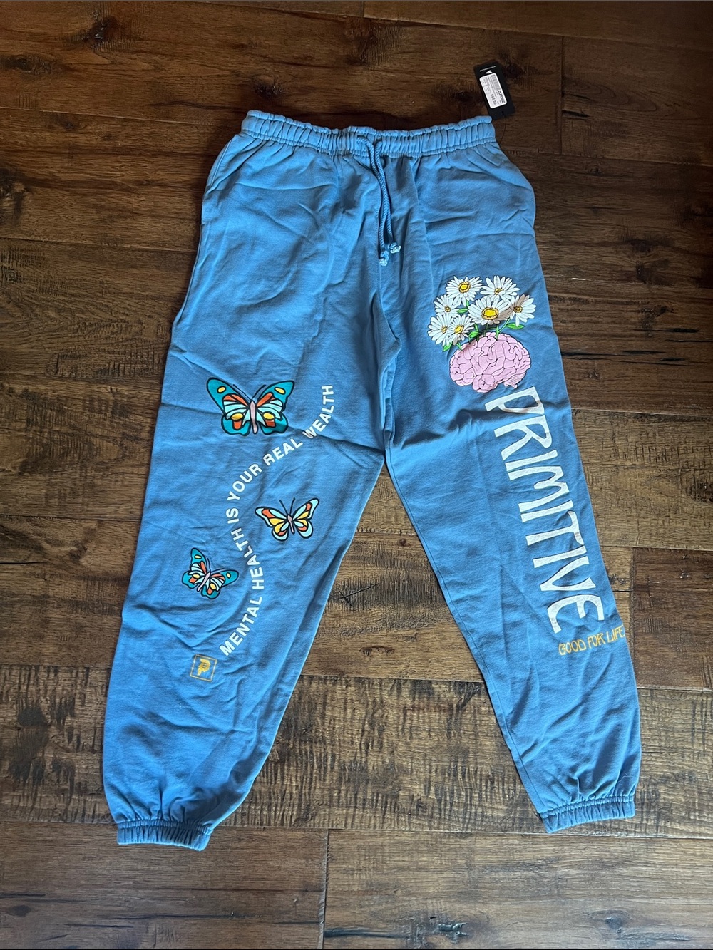 Primitive blue sweats
